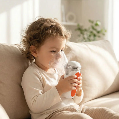 Porodo LiveOn Portable Rechargeable Nebulizer - White