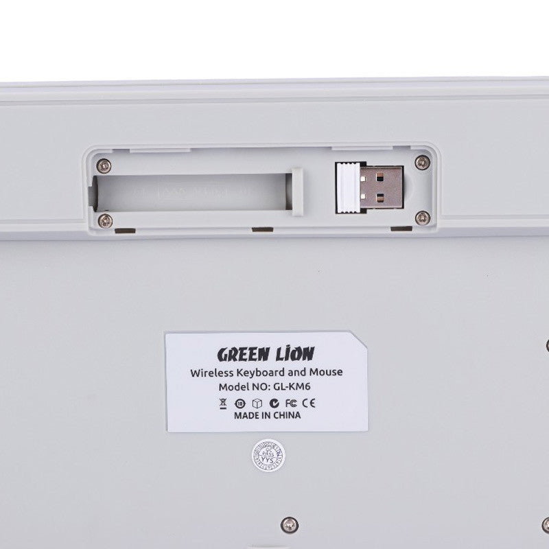 Green Lion Wireless Duo | Mouse + Keyboard - Grey