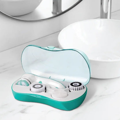 Porodo 4 in 1 Facial Cleansing Brush