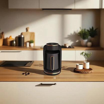 Green Lion Mazaj Turkish Coffee Maker - Black