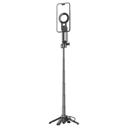 Porodo Quad-Base Selfie Stick with 360° Full Angle Rotation