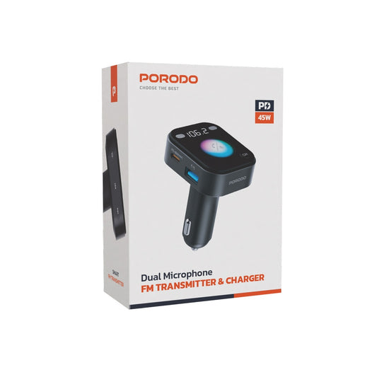 Description
Porodo Two-Device Connect Handheld Lavalier Microphone is a multi-purpose sound solution for industry professionals and content creators. Its 2.4GHz wireless transmission enables it to support low-latency, high-definition audio with a frequenc