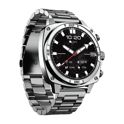 Porodo Chrono Steel Smart Watch