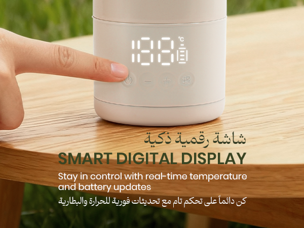 Boilix Portable Electric Kettle & Milk Warmer 500ml – 10400mAh