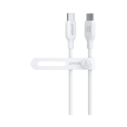 ANKER
Anker 543 USB-C to -C Cable - Bio-Based 3ft, White |