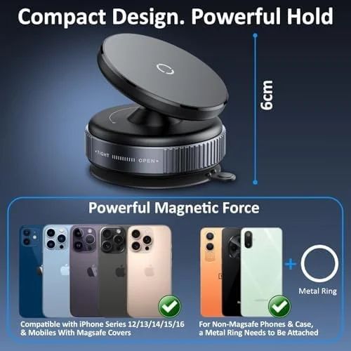 Vacuum Magnetic Suction Phone