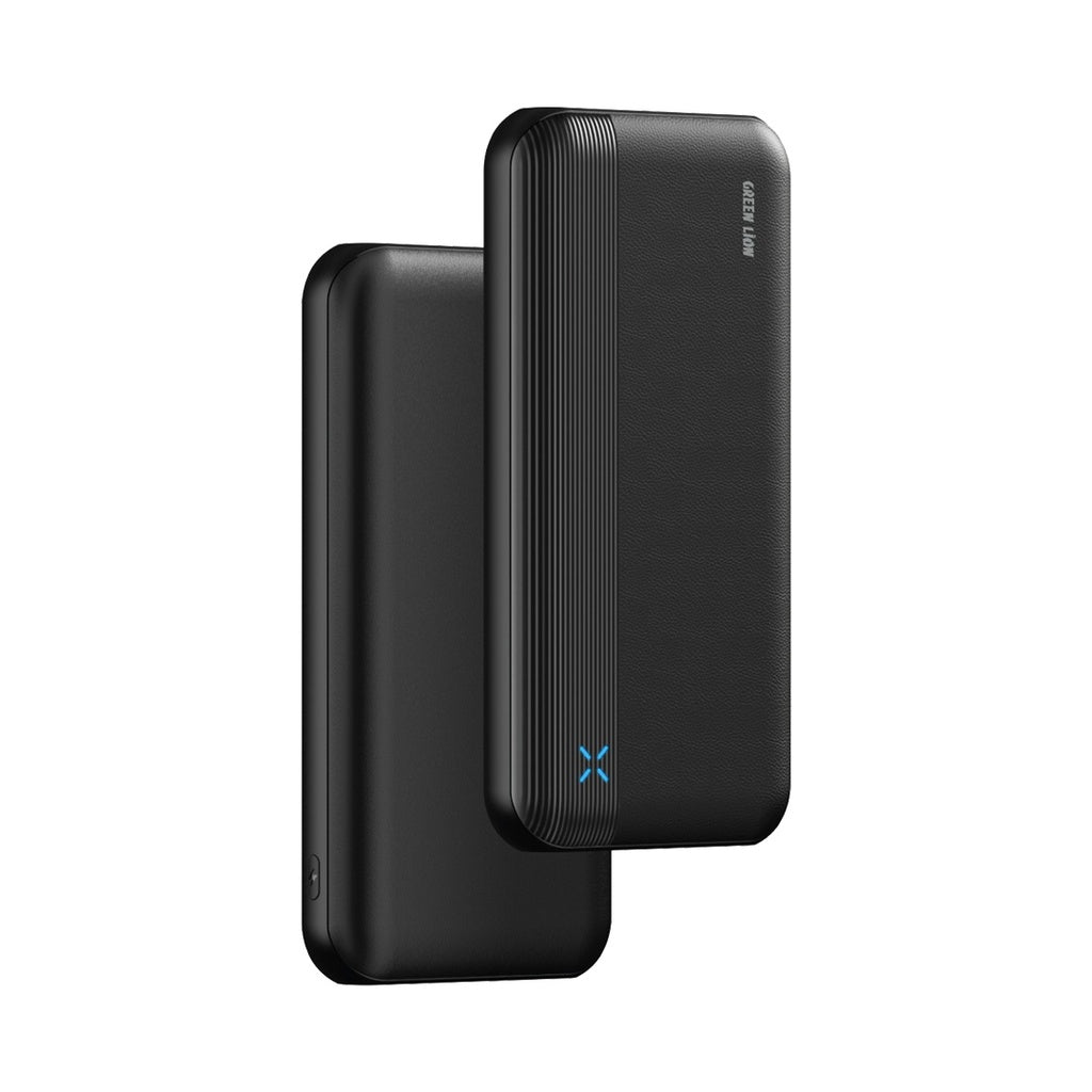 Green Lion Milos 10000mAh Powerbank - Black