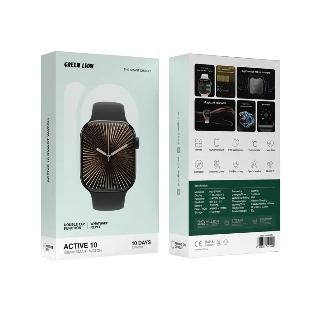 Green lion active 10 smart watch