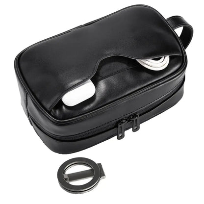 Porodo Lifestyle MagSafe Travel Organizer Pouch with Phone Holder