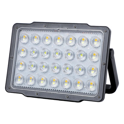 Green Lion Solar Flood Light with 7200mAh Battery & 59 LED Beads- Black