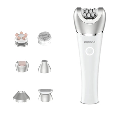 Porodo Lifestyle Face & Body Epilator - White