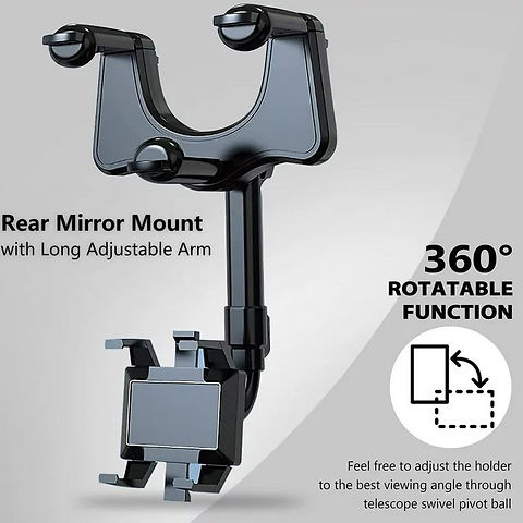L3T Car Phone Holder Mirror Bracket
