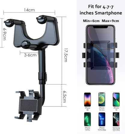 L3T Car Phone Holder Mirror Bracket
