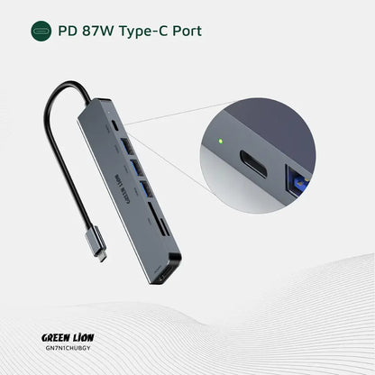 Green Lion 7-in-1 USB-C Hub