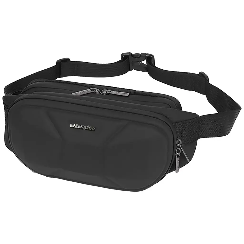 Green Lion Cleveland Travel Cross Body Bag - Black