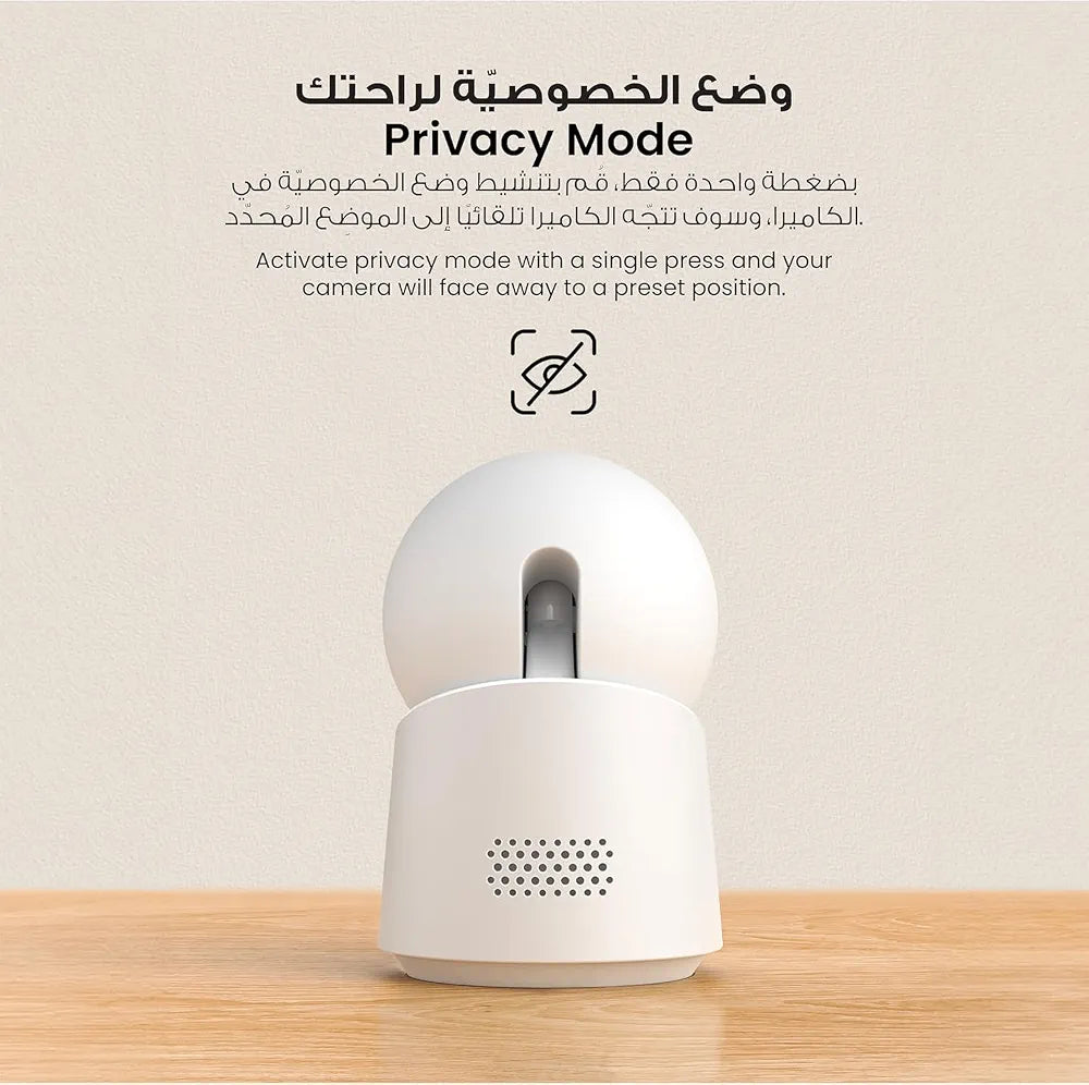 eufy Indoor Cam C220 – 2K 360° AI Security Camera