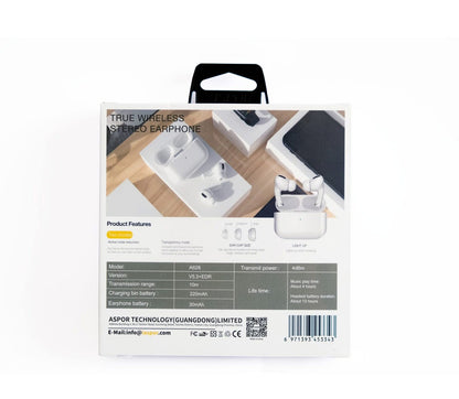 ASPOR TRUE WIRELESS EARBUD
