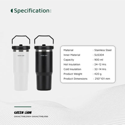 Green Lion Vacuum Tumbler 900ml