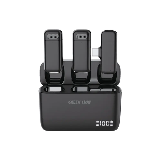 Green Lion Duo Cast Wireless Mic - Black