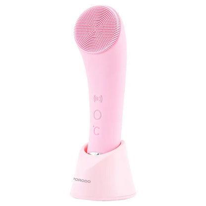 Porodo Lifestyle Sonic Vibration Facial Cleansing Brush - Pink