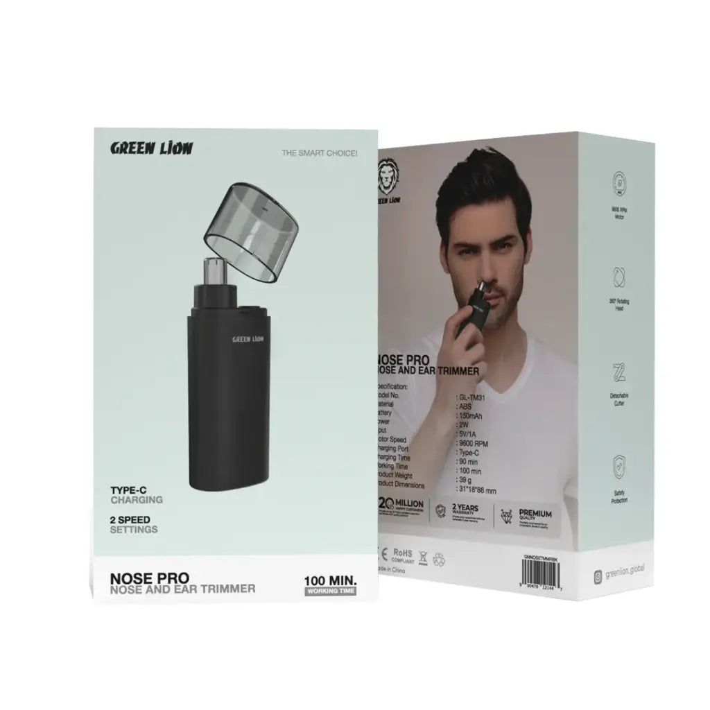 Green Lion Nose Pro Nose and Ear Trimmer