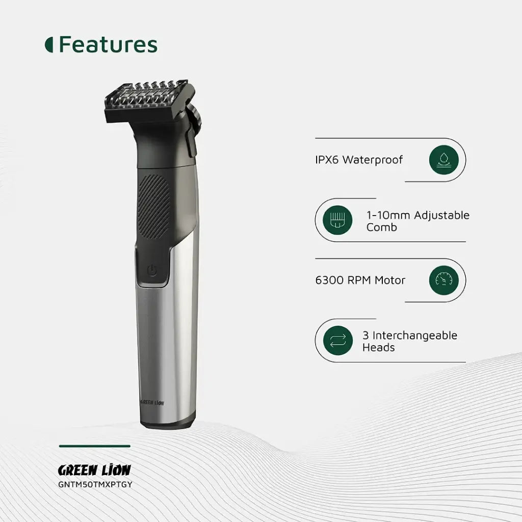 Green Lion Expert 3-in-1 Trimmer & Shaver